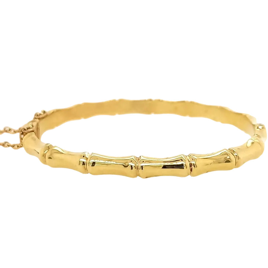 Gold Bamboo Bangle