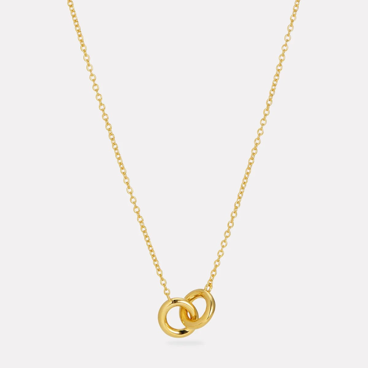 Najo 14ct Gold Plated Embrace Necklace