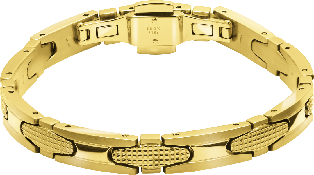 Rochet Gatsby IP Gold Steel Bracelet