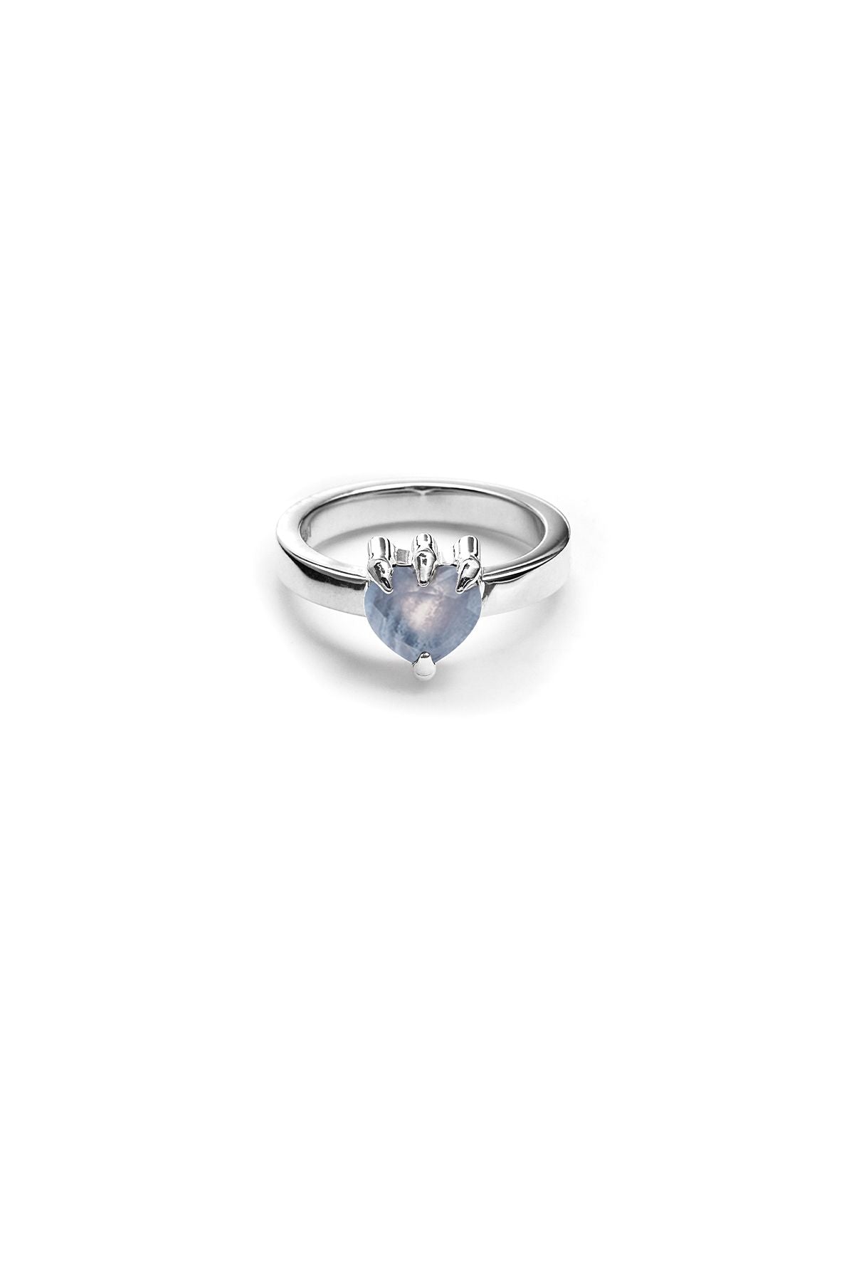 Stolen Girlfriend Talon Blue Lace Agate Ring