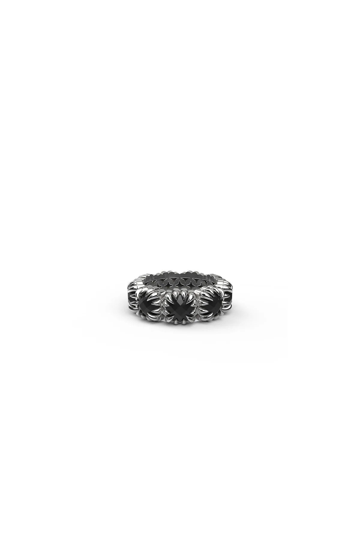 Stolen Girlfriend Sterling Silver Baby Claw Eternity Ring