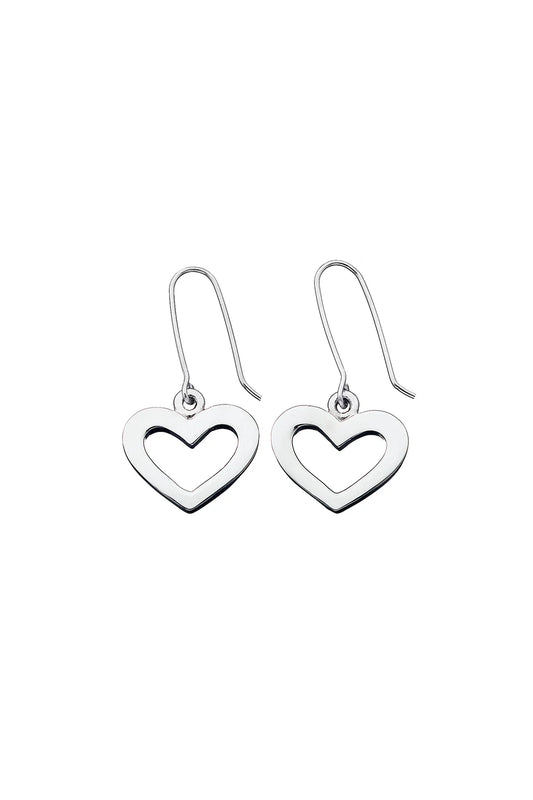 Karen Walker Heart Earrings