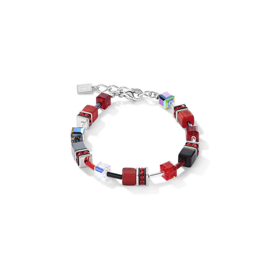 Coeur de Lion Geocube Red Bracelet