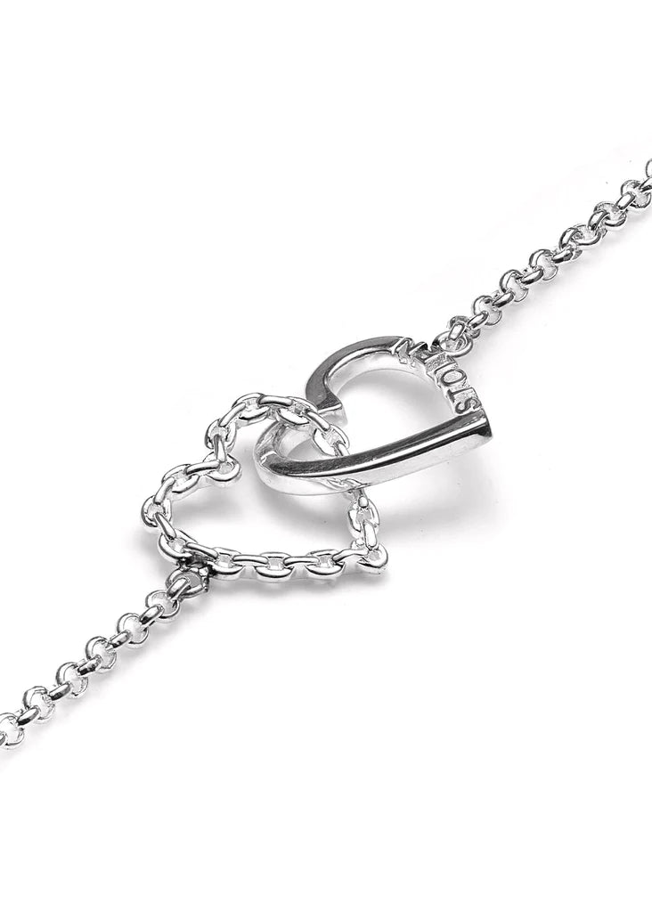 Stolen Girlfriend Linked Heart Necklace