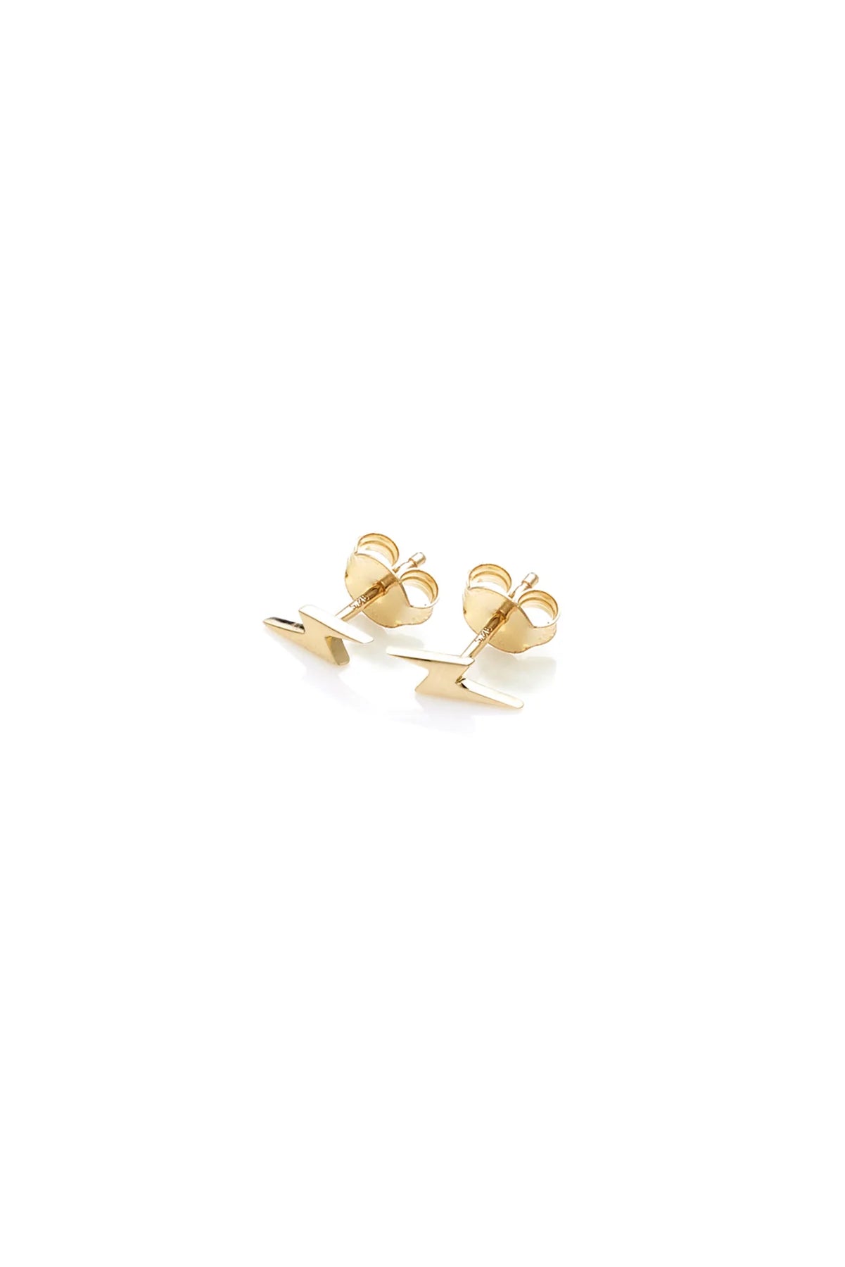 Stolen Girlfriend 18ct Gold Plated I'll be lightening studs