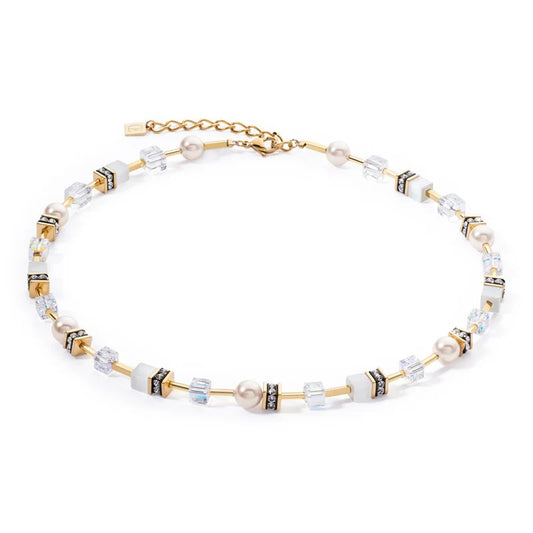 Coeur de Lion Swarovski Pearl and Crystal Necklace