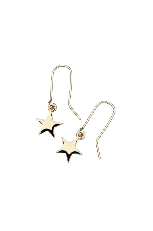 Karen Walker Golden Icon Star Earrings