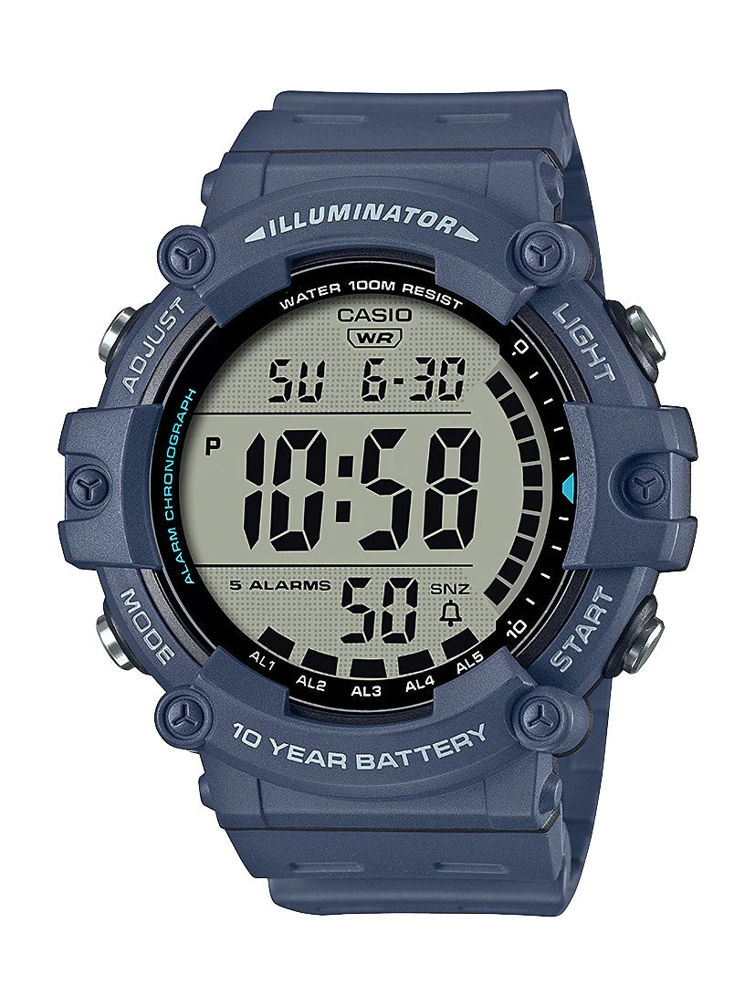 Casio Digital Blue Large Face Watch