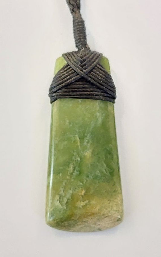 New Zealand Greenstone Flower Jade Toki