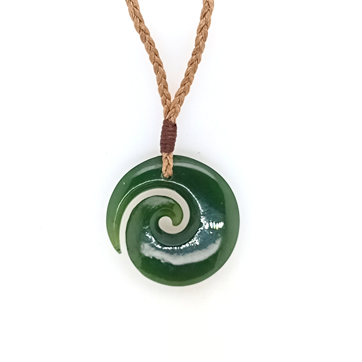 NZ Greenstone Kawakawa Koru