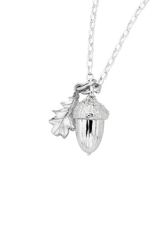 Karen Walker Acorn & Leaf Pendant