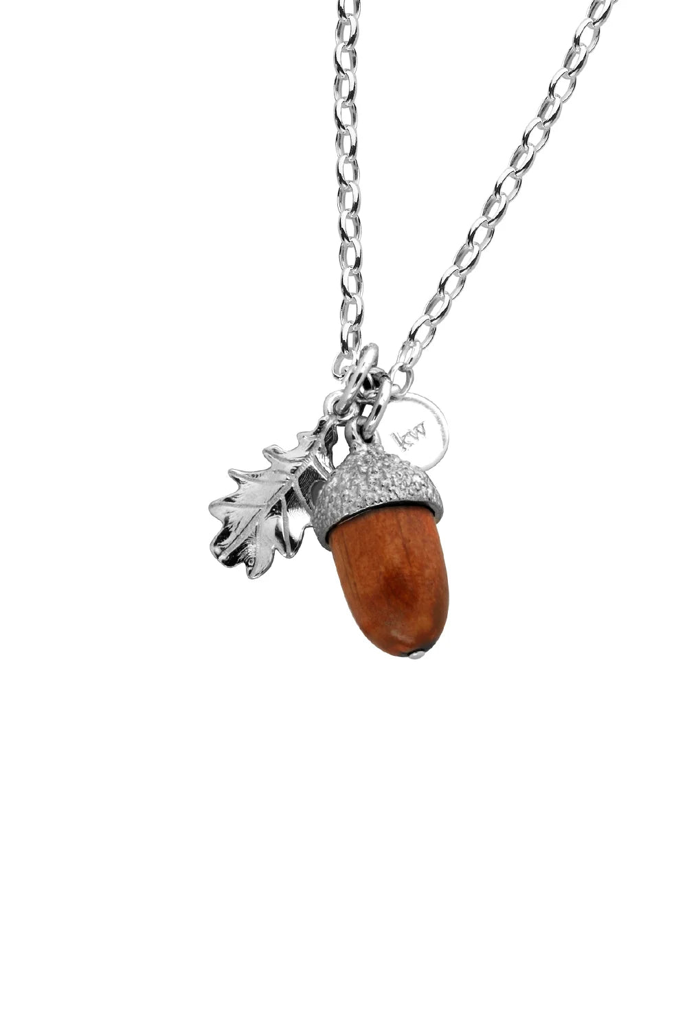 Karen Walker Acorn with Wood Pendant