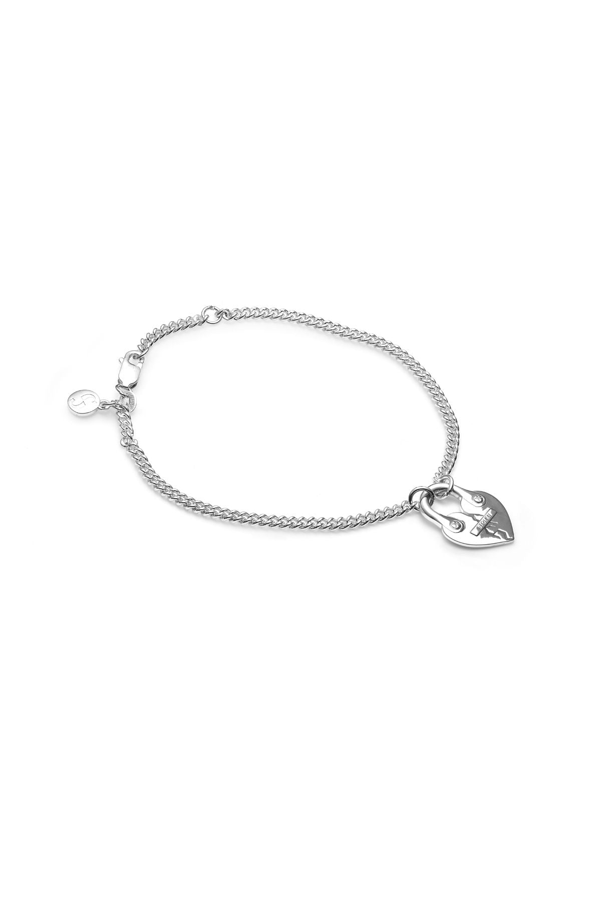 Stolen Girlfriend Fractured Love Sterling Silver Bracelet