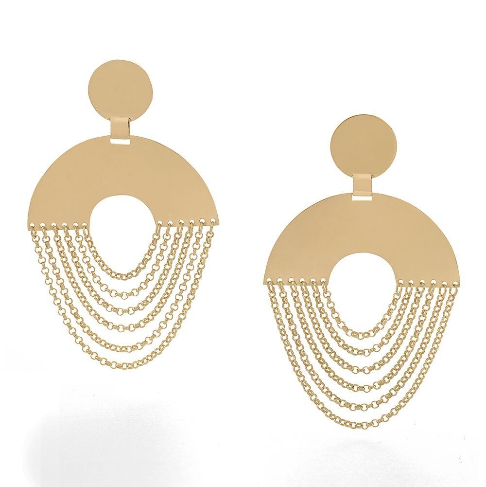 Ede & Addison Allure 14ct Gold Earrings