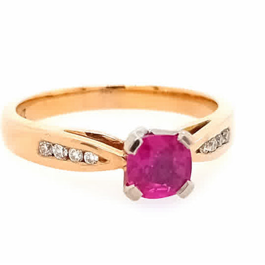 Ruby and Diamond Ring