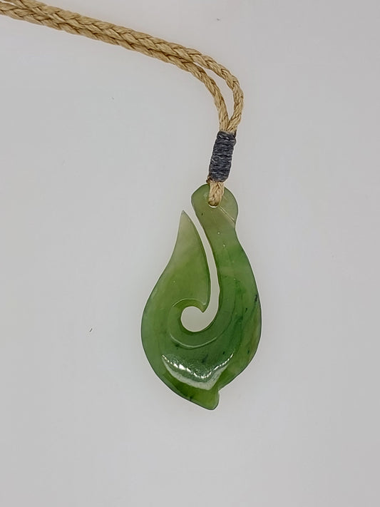 NZ Greenstone Fish Hook