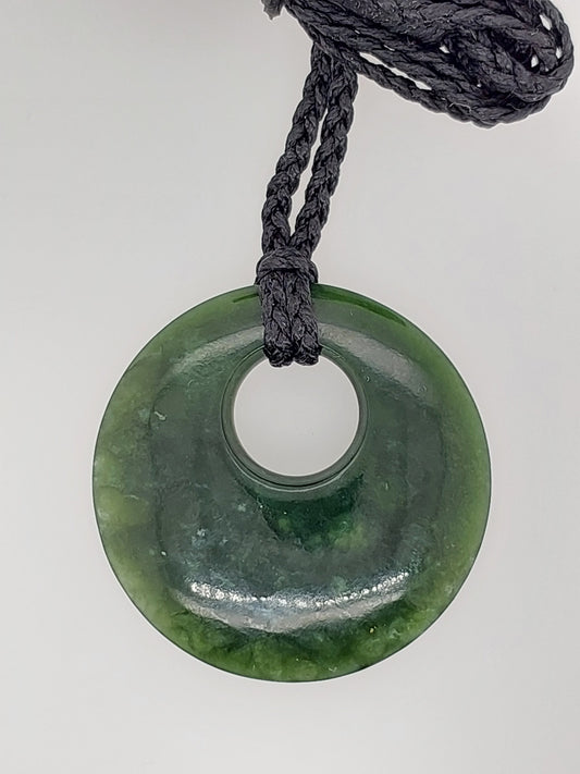 NZ Greenstone Disc 'Circle of Life'