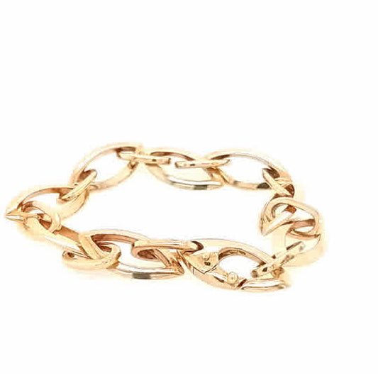 9ct Yellow Gold Birds Eye Bracelet