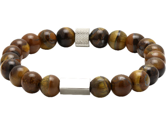 Rochet 8mm Tiger Eye Bracelet