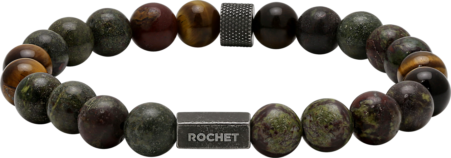 Rochet Green Jasper Bracelet