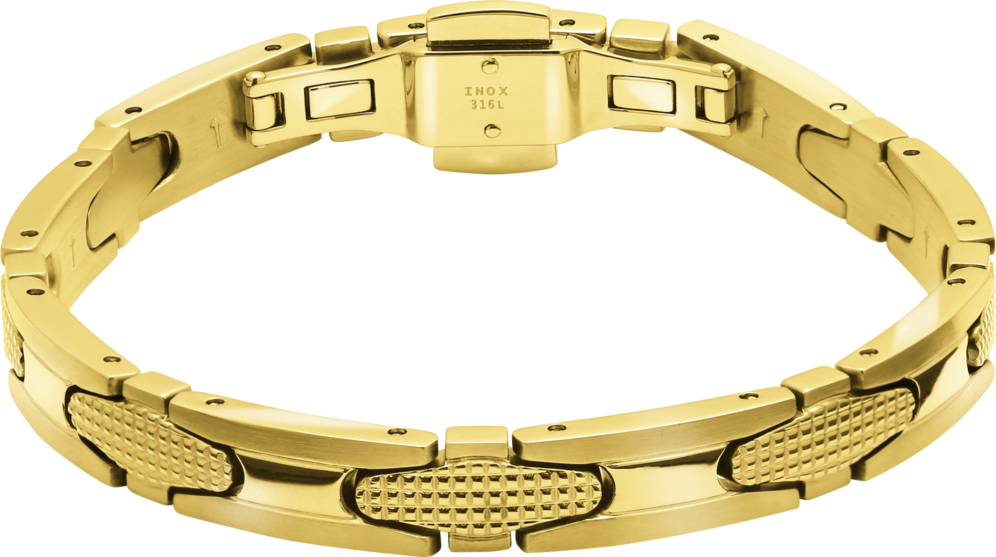 Rochet Gatsby IP Gold Steel Bracelet