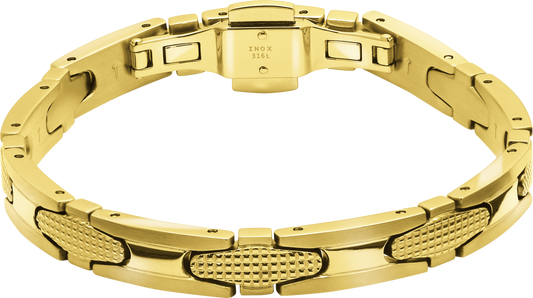 Rochet Gatsby IP Gold Steel Bracelet