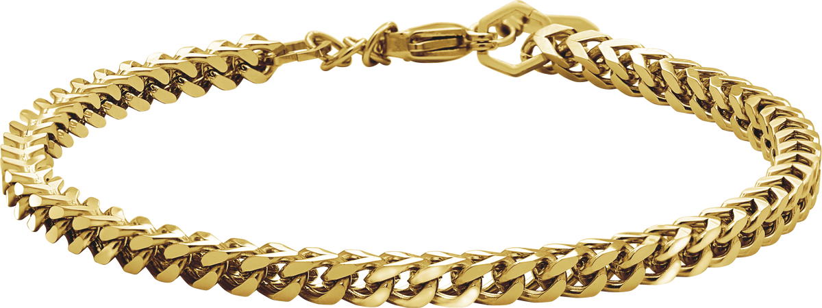 Boccia Major 4mm Gold Plated Bracelet