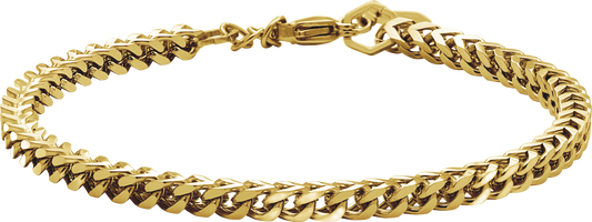 Boccia Major 4mm Gold Plated Bracelet