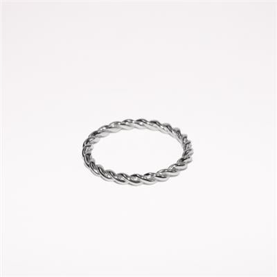 Sterling Silver Twist Ring