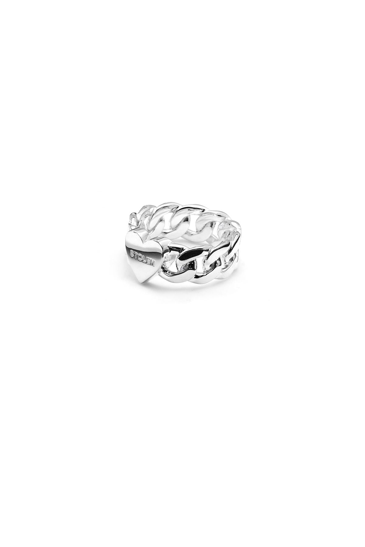 Stolen Girlfriend Love Chain Sterling Silver Ring