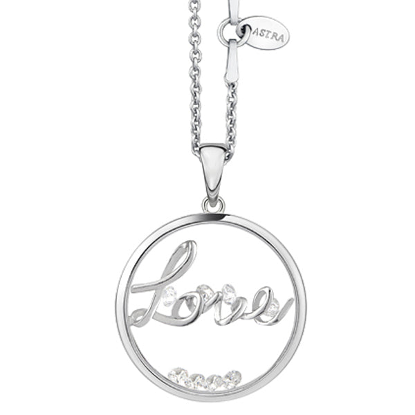 ASTRA Sterling Love Necklace