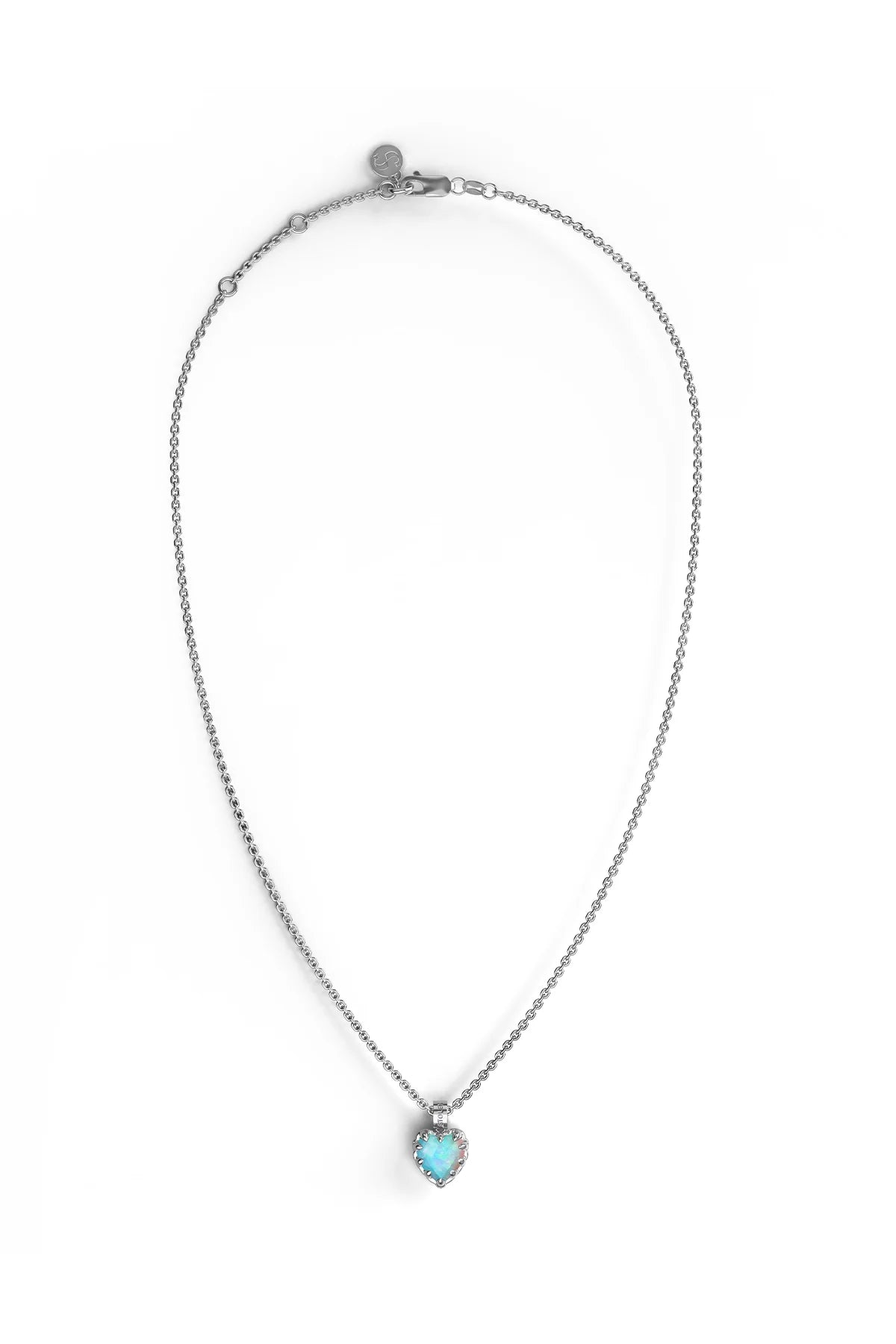 Stolen Girlfriend Sterling Bello Opal Love Claw Necklace
