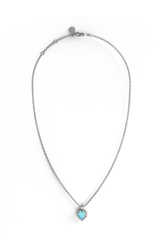 Stolen Girlfriend Sterling Bello Opal Love Claw Necklace