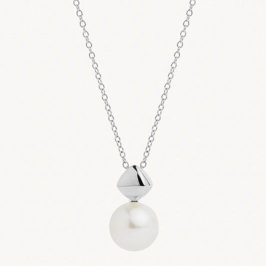 Najo Sterling Silver Mirage Pearl Necklace