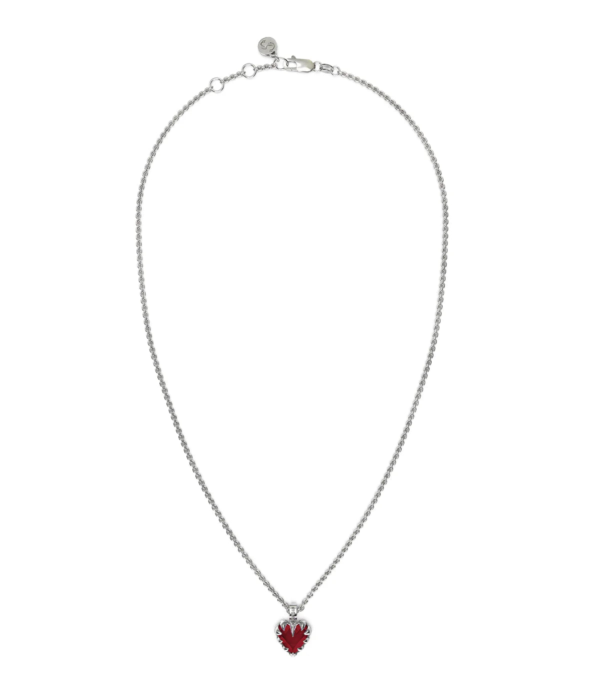 Stolen Girlfriend Silver Garnet Love Claw Necklace