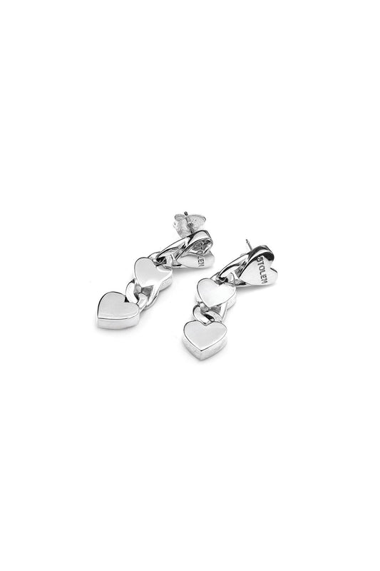 Stolen Girlfriend Love Chain Drop Earrings