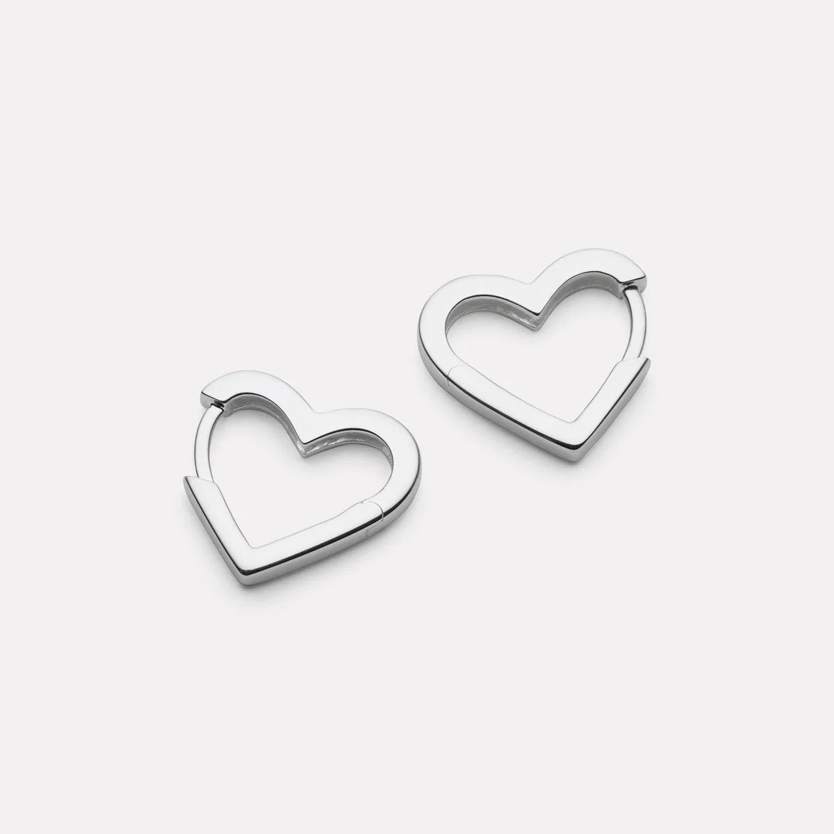 Najo Sterling Silver Ardour Huggies
