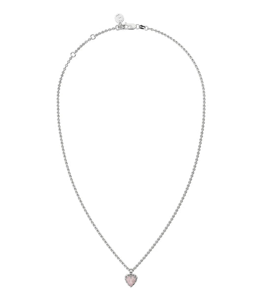 Stolen Girlfriend Mini Rose Quartz Love Claw Necklace