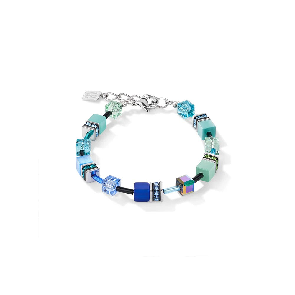 Coeur de Lion Geocube Bright Blue Bracelet