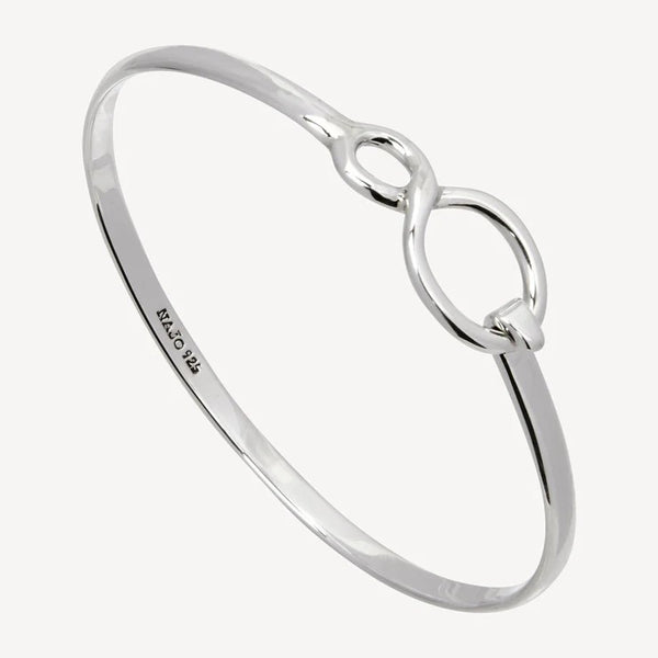 Najo Silver Infinity Tension Bangle – Aspiring Jewellers Wanaka