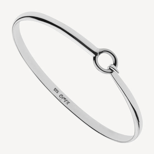 Najo Sterling Silver Oh honey bangle