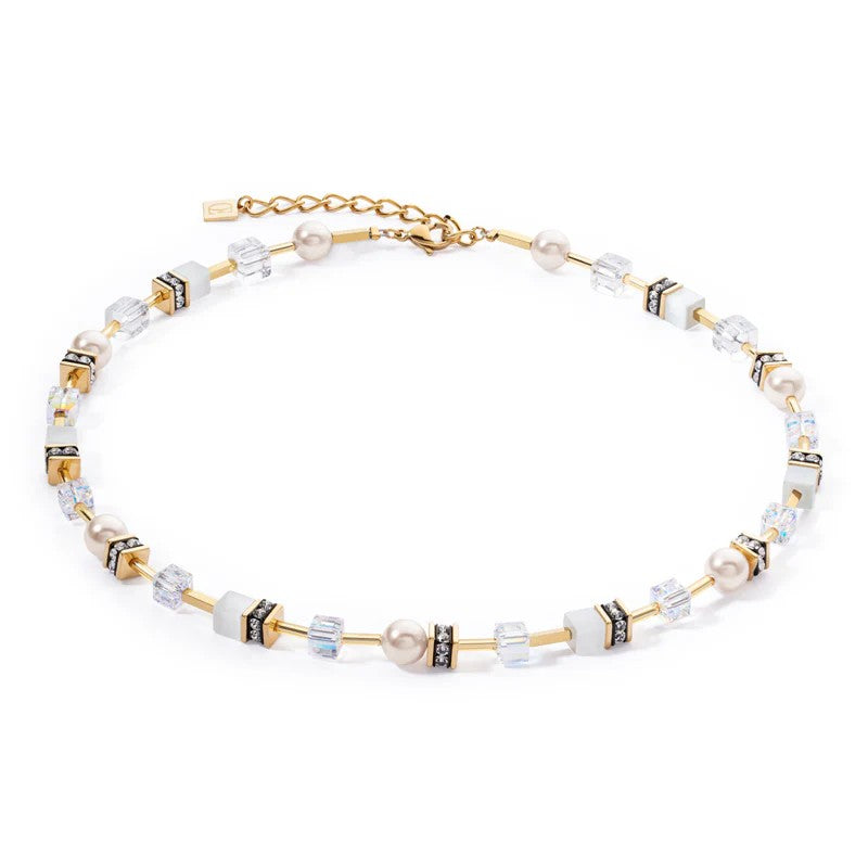 Coeur de Lion Swarovski Pearl and Crystal Necklace