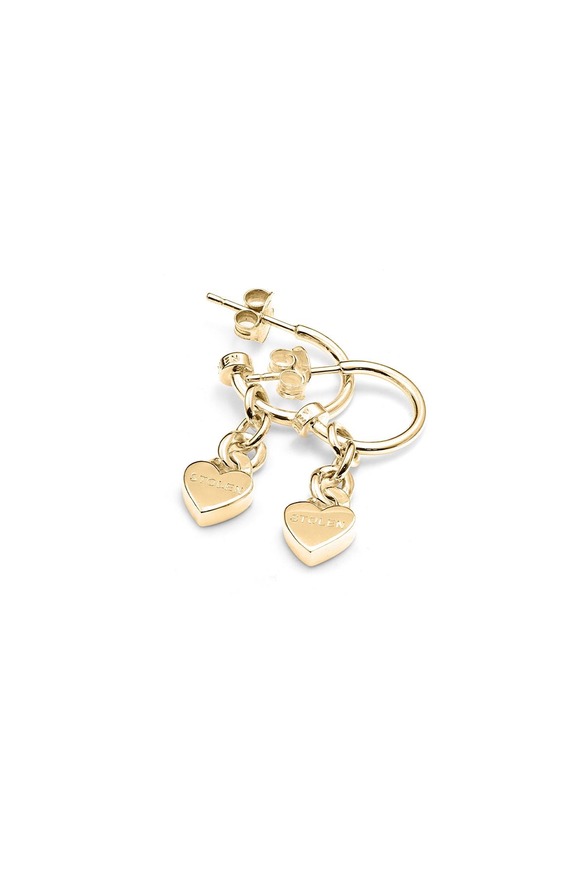 Stolen Girlfriend Love Chain Anchor Earrings