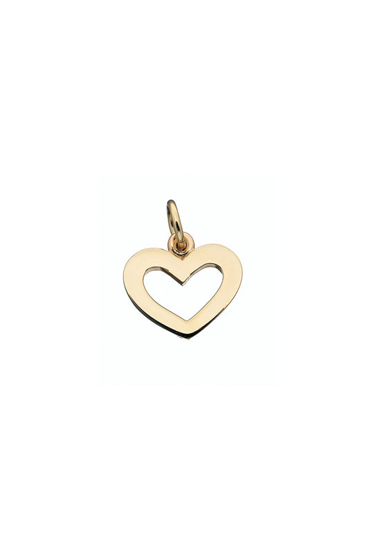 Karen Walker Golden Icon Heart Charm