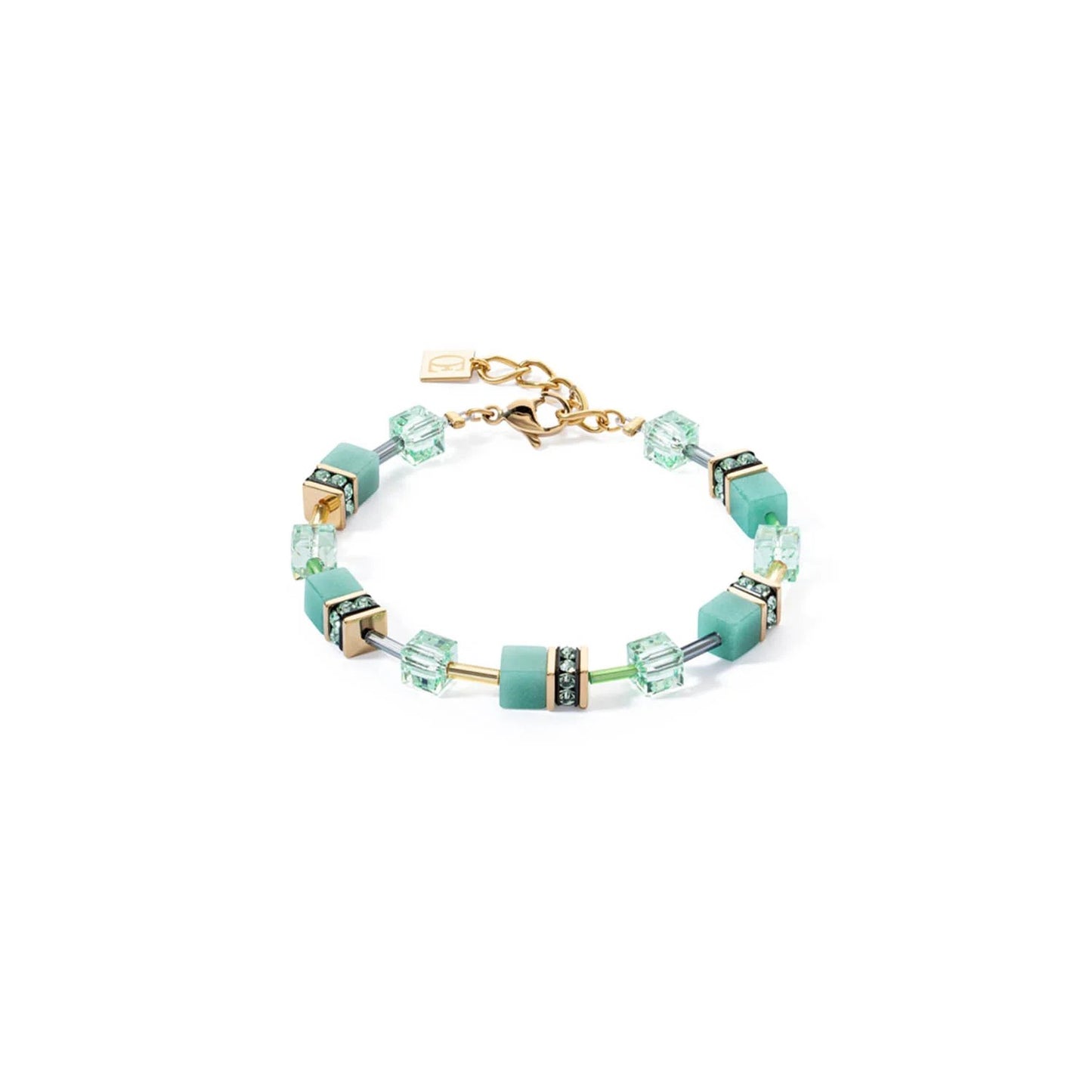 Couer de Lion Light Green Geocube Bracelet