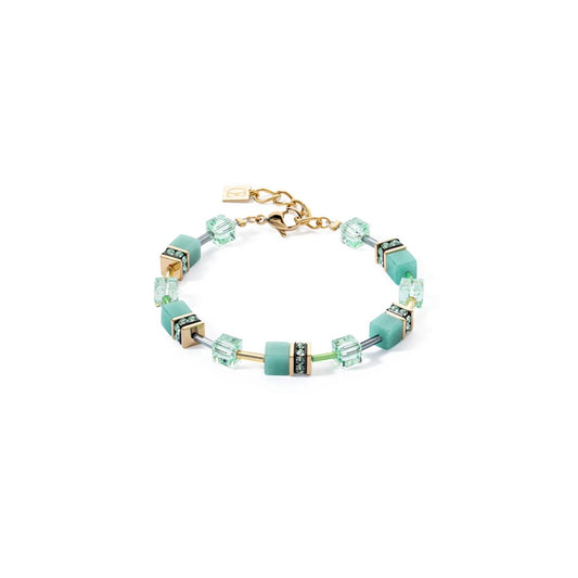 Couer de Lion Light Green Geocube Bracelet