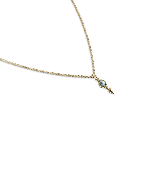 Stolen Girlfriend 18ct Yellow Gold Plated Precious Punk Droplet Necklace