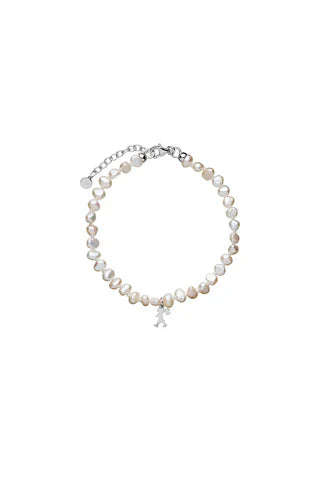 Karen Walker Mini Girl with Pearl Bracelet wtih Freshwater Pearls