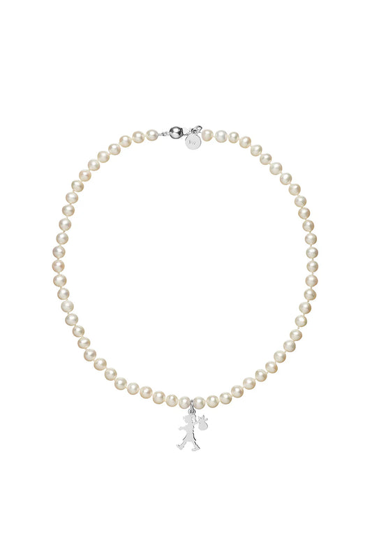 Karen Walker Girl with All the Pearls Necklace with Fresh Water Pearls