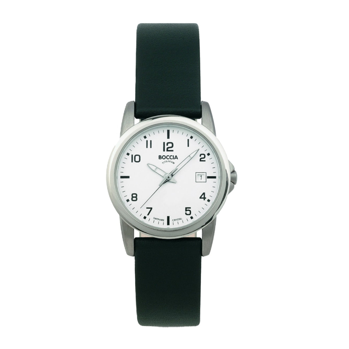 Boccia Titanium Sapphire Crystal Glass Watch